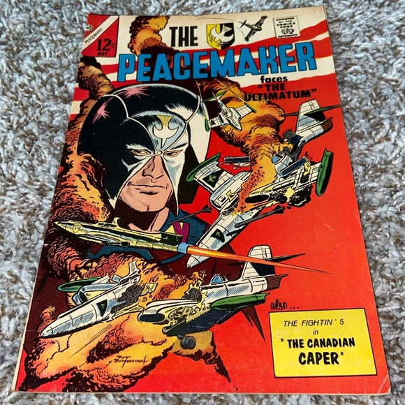 VINTAGE 1967 CHARLTON COMICS THE PEACEMAKER 2nd Appearance Silver Age Comic #2 - Picture 1 of 10